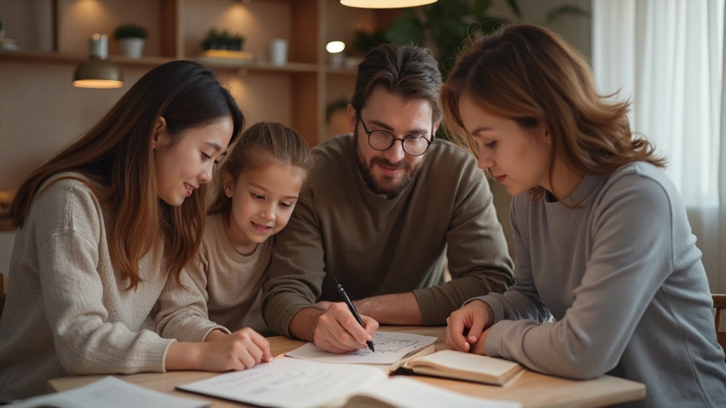 Профессиональное фото человека, работающего с таблицей финансового планирования на рабочем столе